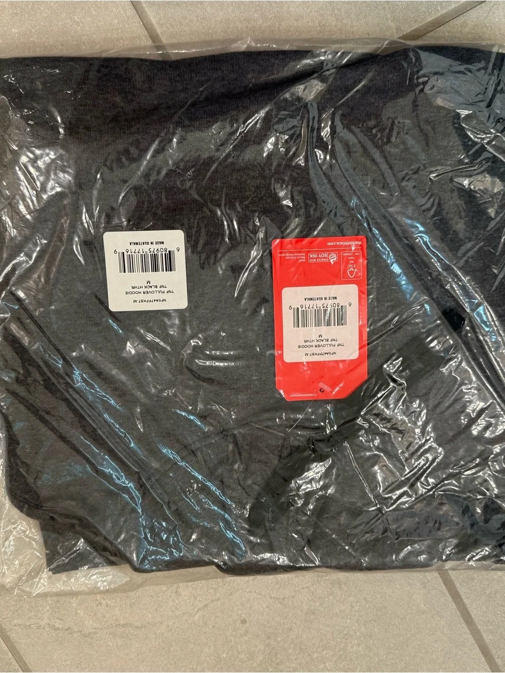 The North Face Men’s Charcoal Gray Pullover Hoodie
